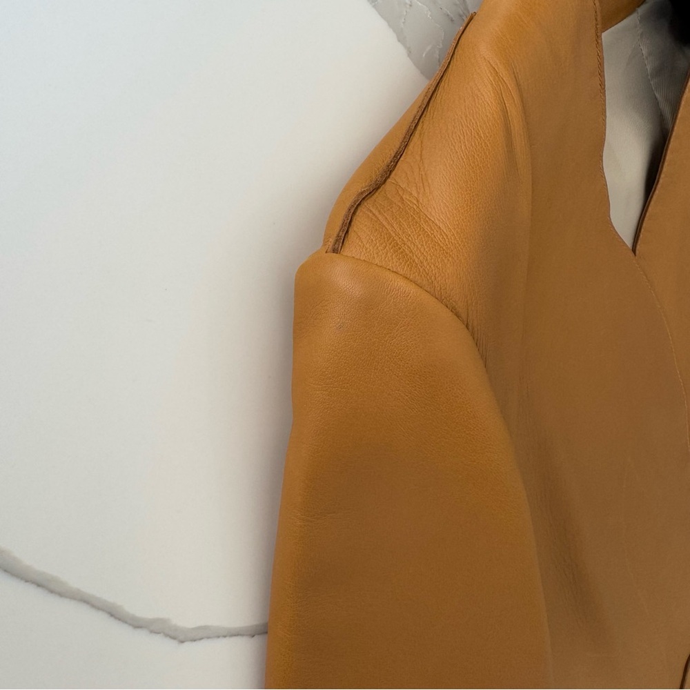 THE ROW LEATHER COAT - Picture 16 of 16